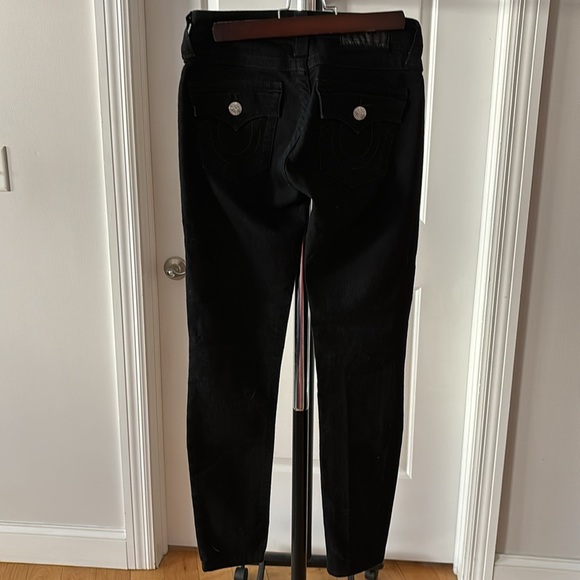 True religion black denim skinny jeans - Picture 3 of 4